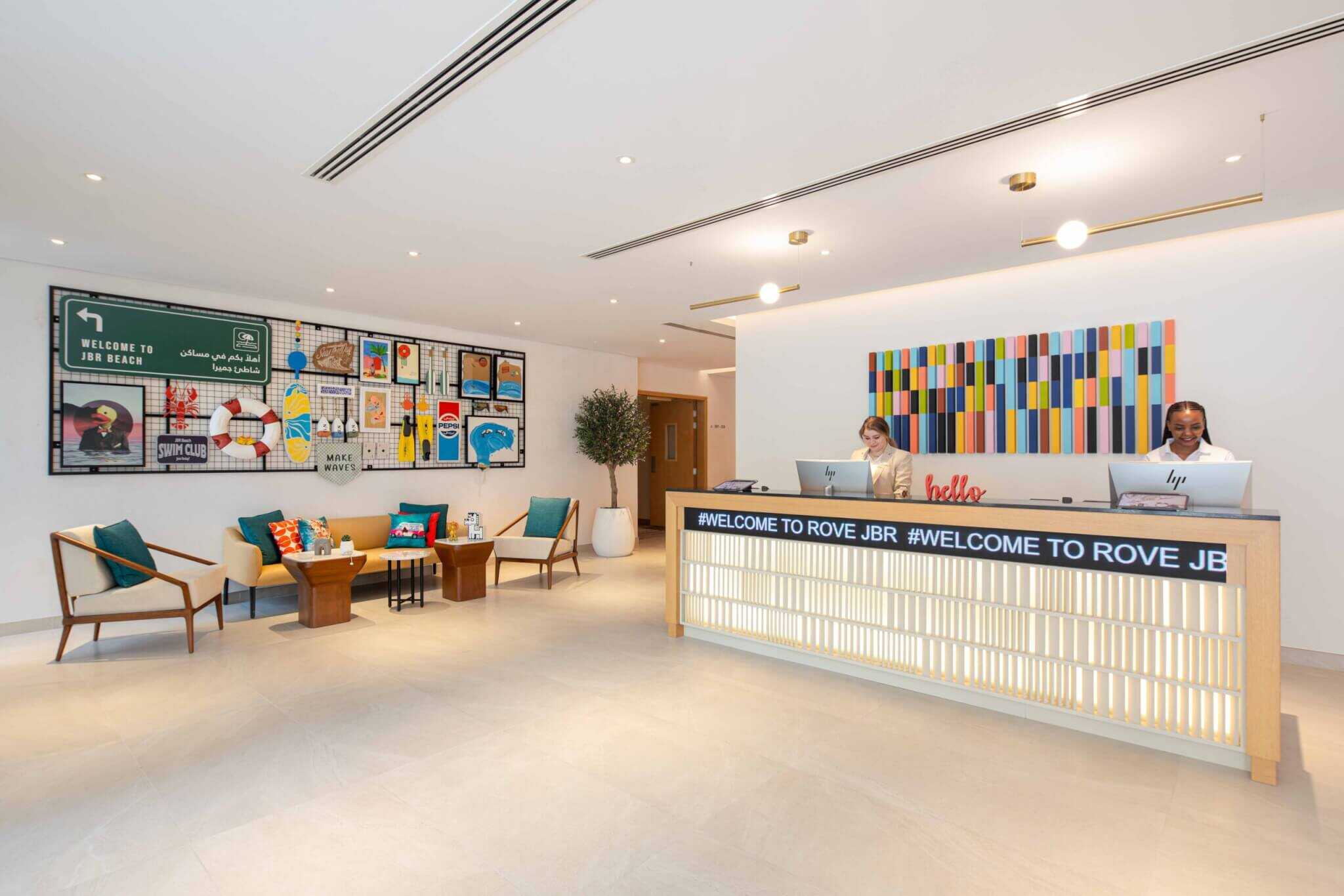 Rove JBR Beach Hotel in Dubai