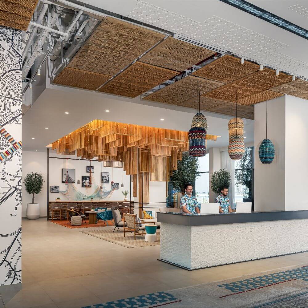 Rove Al Marjan Lobby